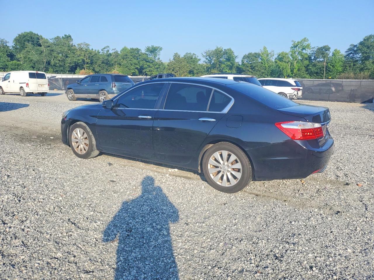 2015 Honda Accord Exl Черный vin: 1HGCR2F80FA238642