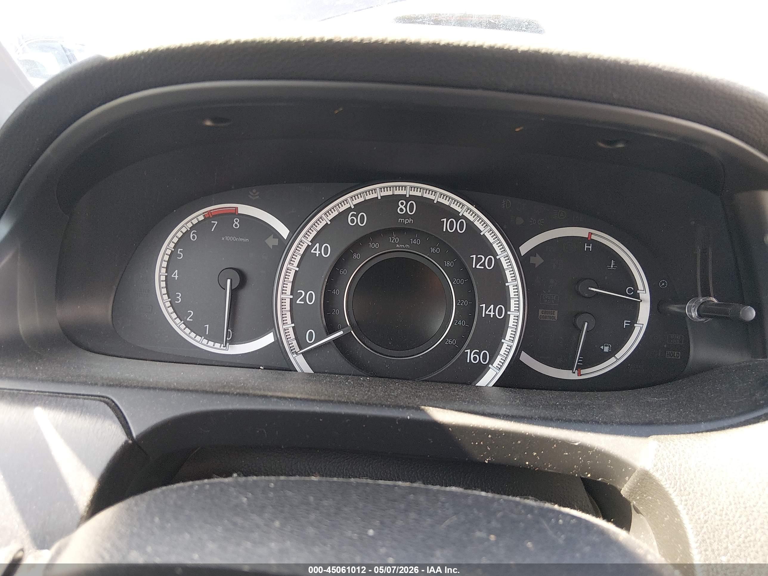 2015 Honda Accord Ex-l Синий vin: 1HGCR2F80FA240147
