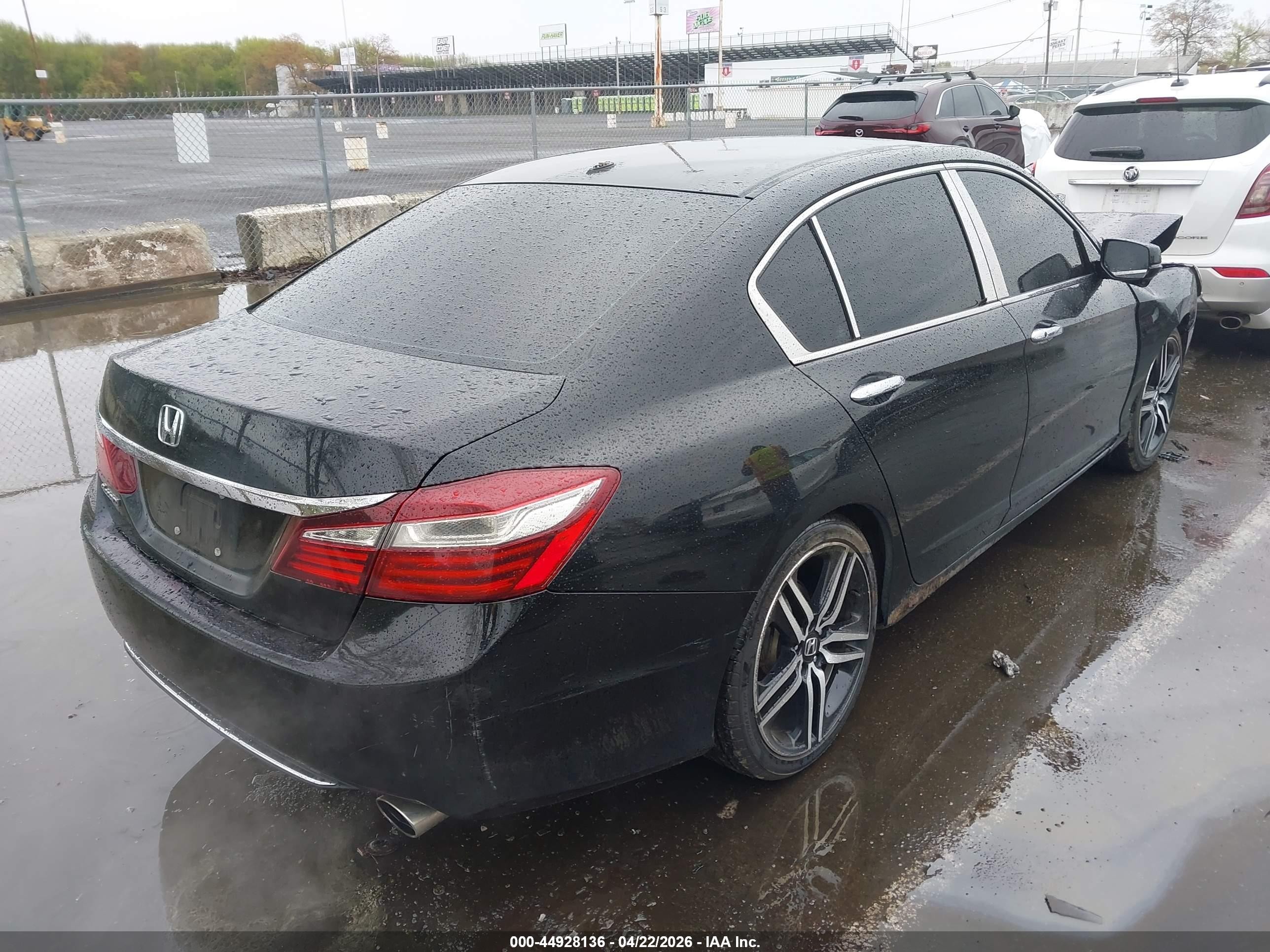2013 Honda Accord Ex-l Black vin: 1HGCR2F81DA007892