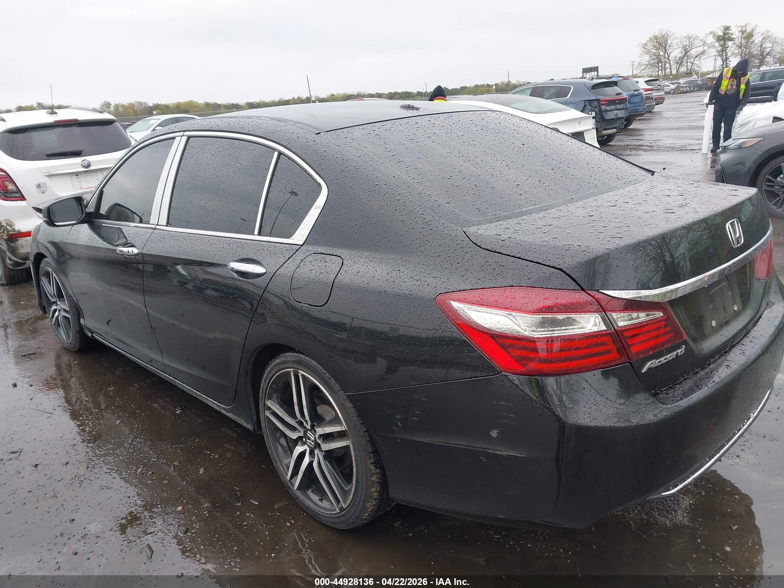 2013 Honda Accord Ex-l Black vin: 1HGCR2F81DA007892
