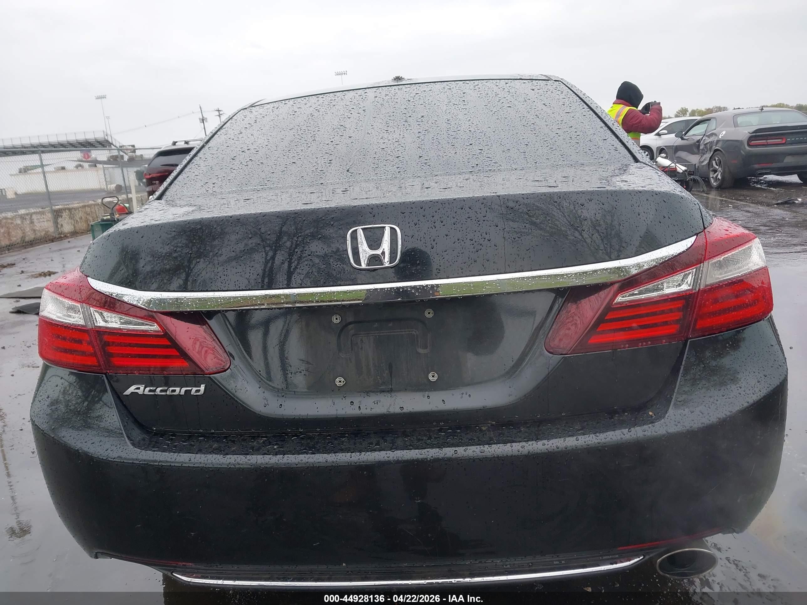 2013 Honda Accord Ex-l Black vin: 1HGCR2F81DA007892