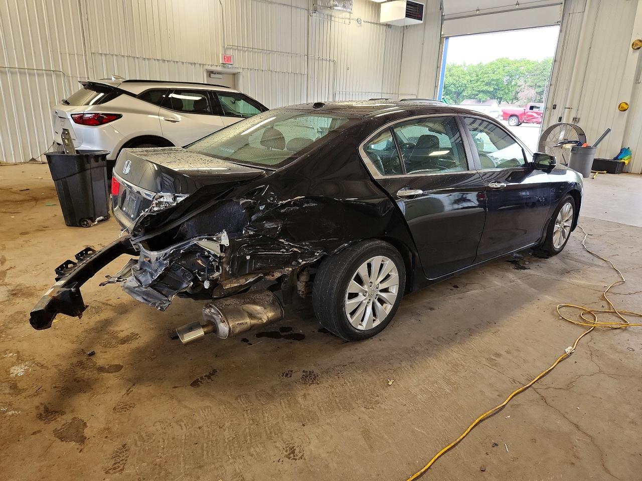 2013 Honda Accord Exl Black vin: 1HGCR2F81DA008900