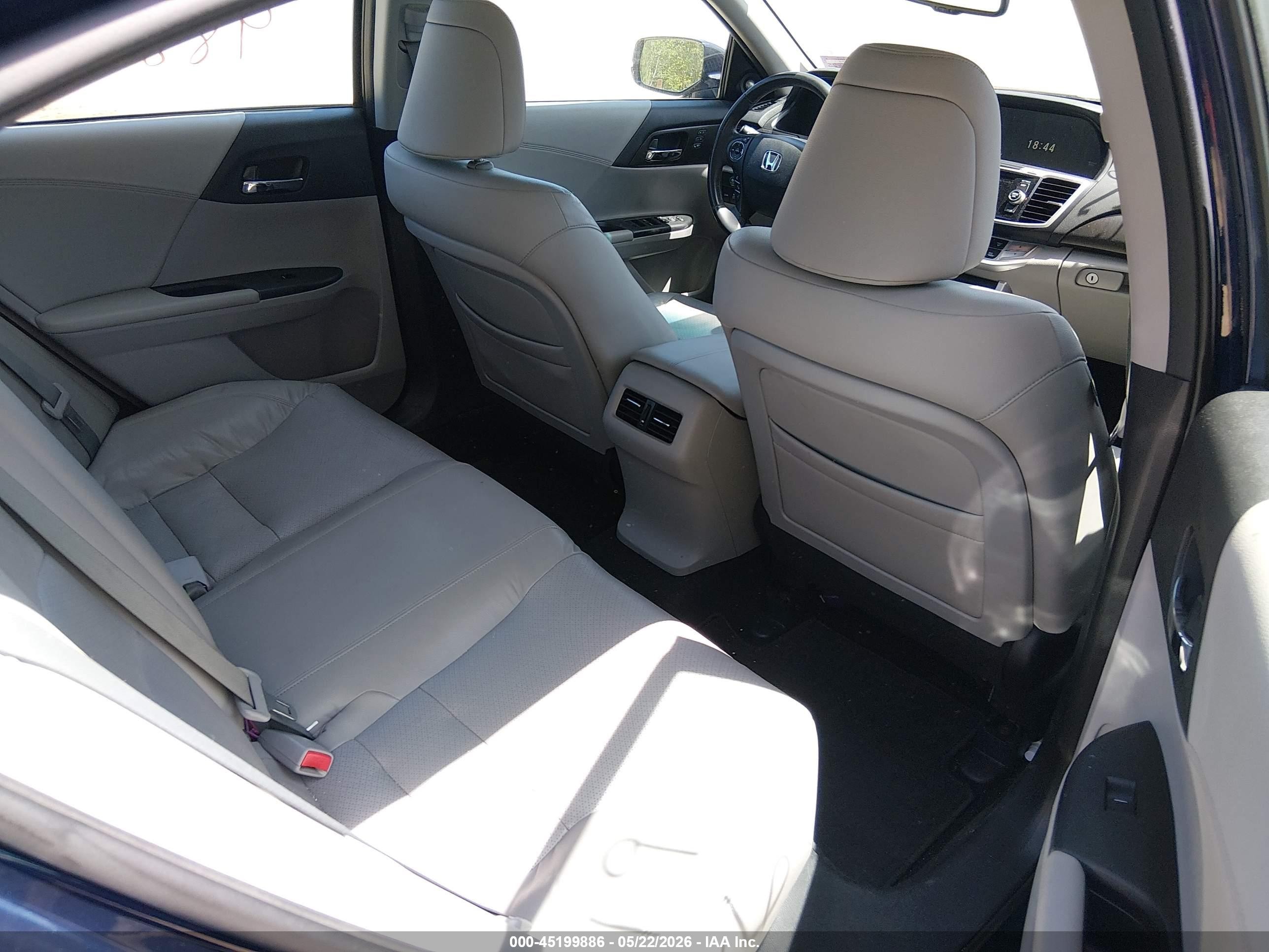2013 Honda Accord Ex-l Blue vin: 1HGCR2F81DA016611