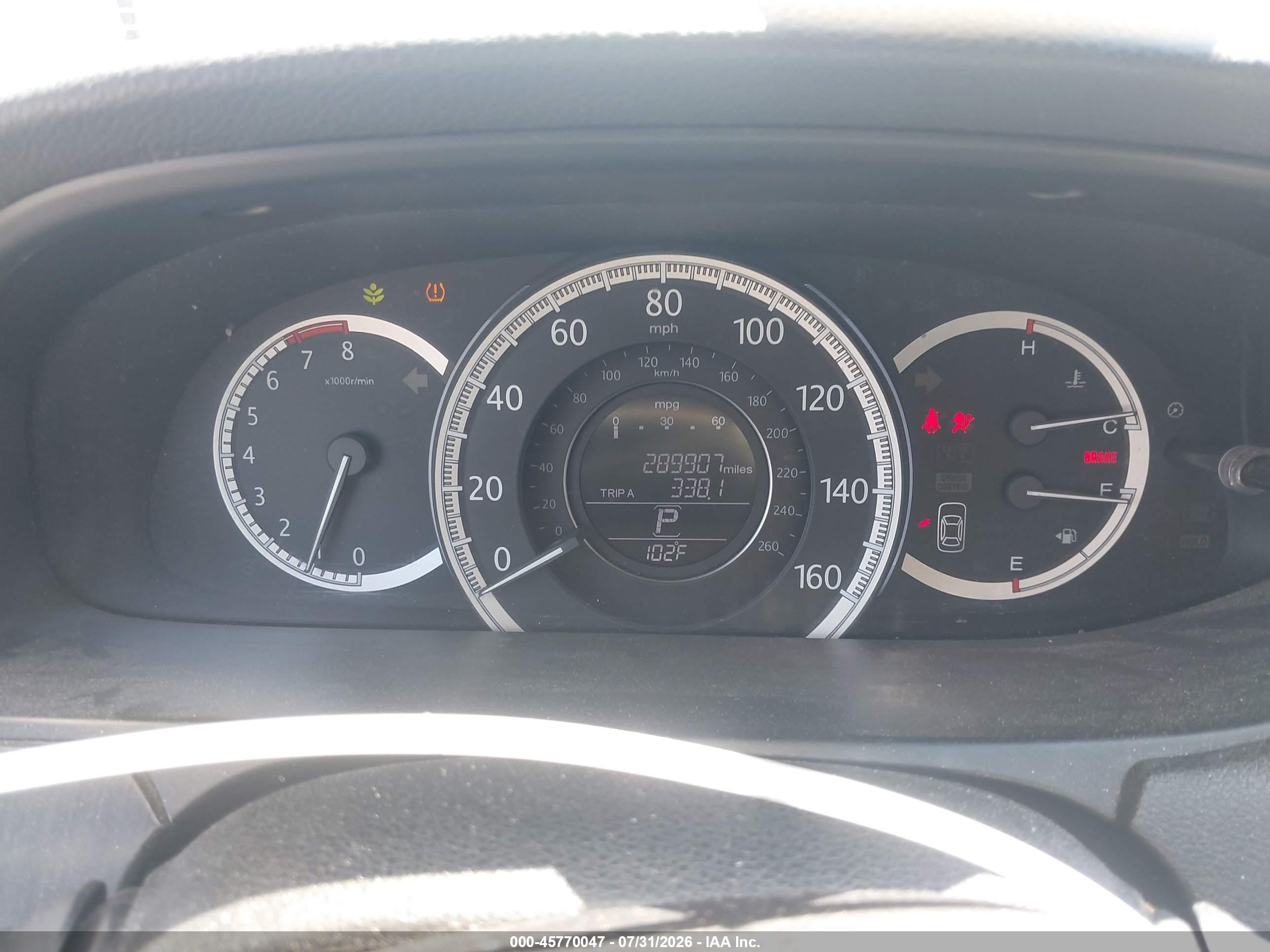 2013 Honda Accord Ex-l Burgundy vin: 1HGCR2F81DA028497