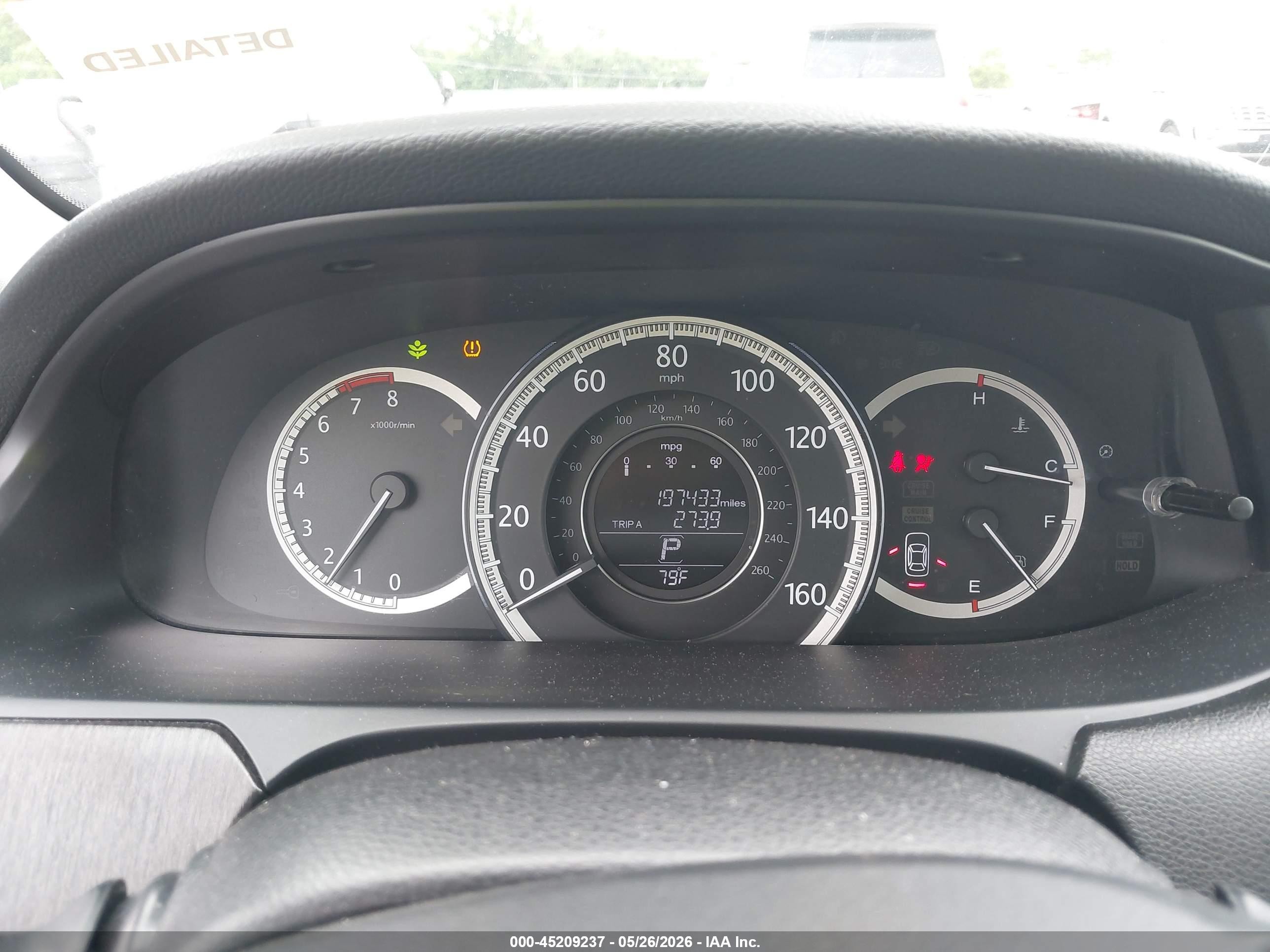 2013 Honda Accord Ex-l Silver vin: 1HGCR2F81DA038818