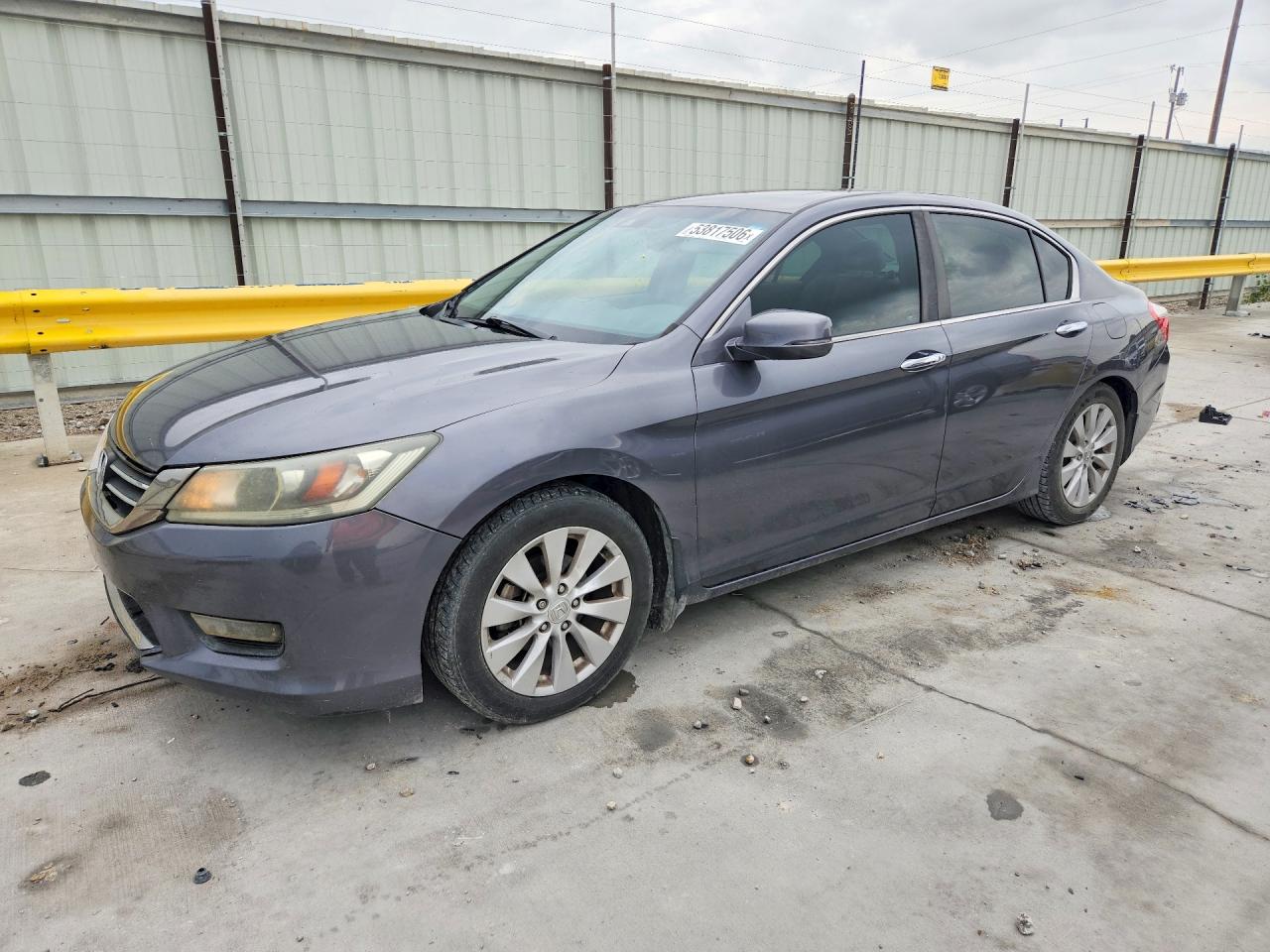 2013 Honda Accord Exl Gray vin: 1HGCR2F81DA054968