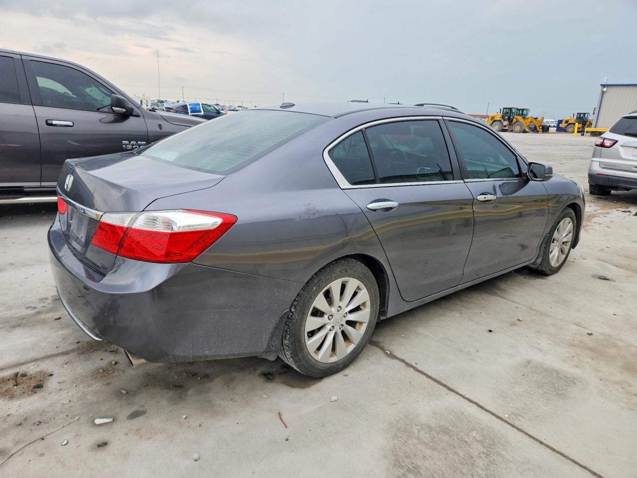 2013 Honda Accord Exl Gray vin: 1HGCR2F81DA054968