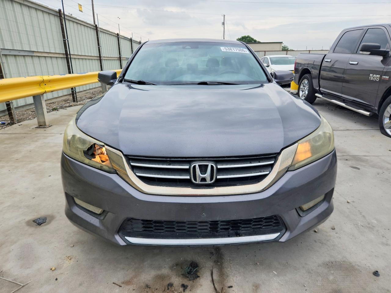 2013 Honda Accord Exl Gray vin: 1HGCR2F81DA054968