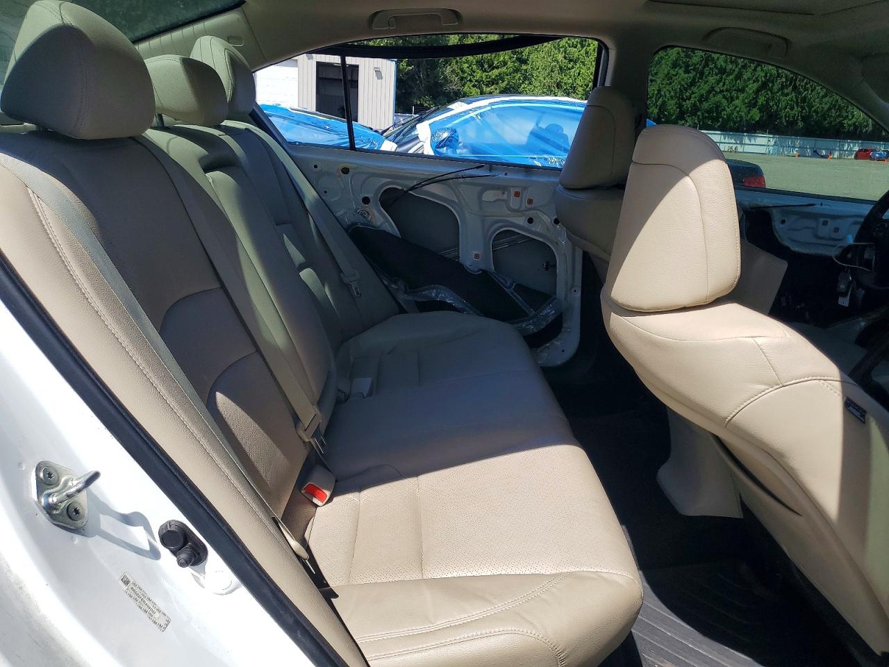2013 Honda Accord Exl White vin: 1HGCR2F81DA091132