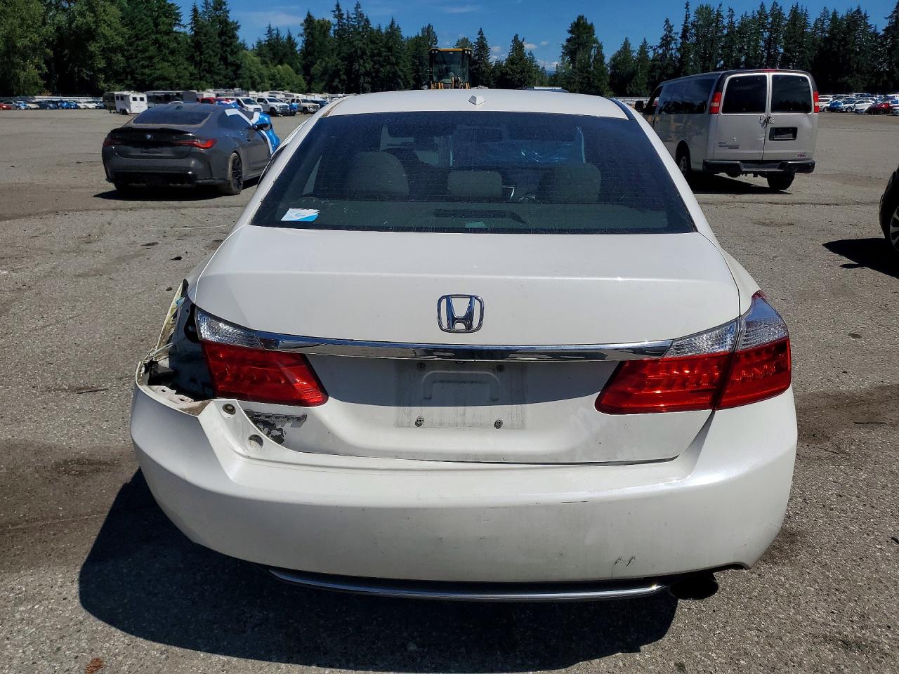 2013 Honda Accord Exl White vin: 1HGCR2F81DA091132