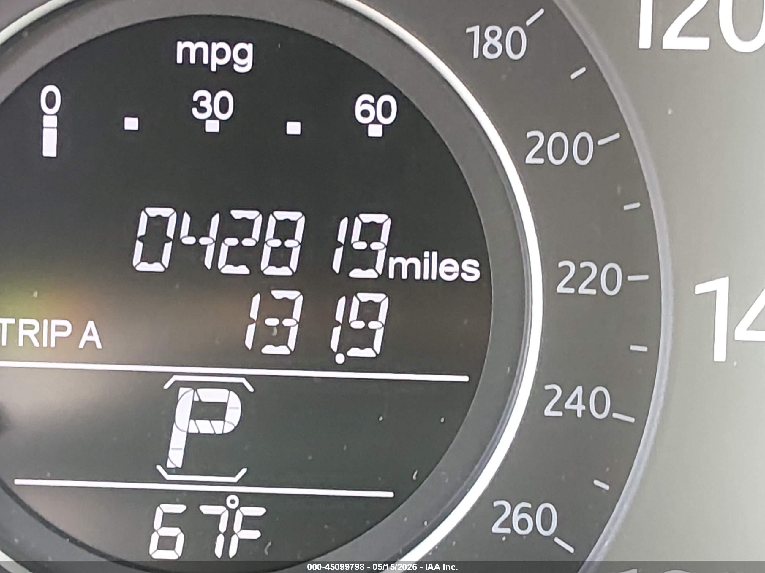 2013 Honda Accord Ex-l Blue vin: 1HGCR2F81DA097660