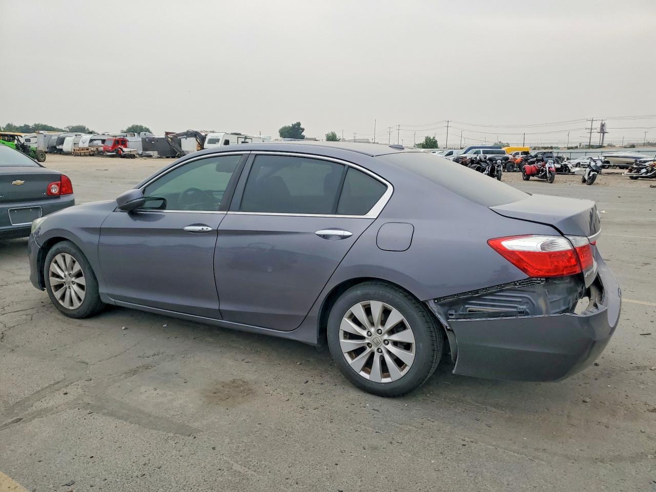 2013 Honda Accord Gray vin: 1HGCR2F81DA111427