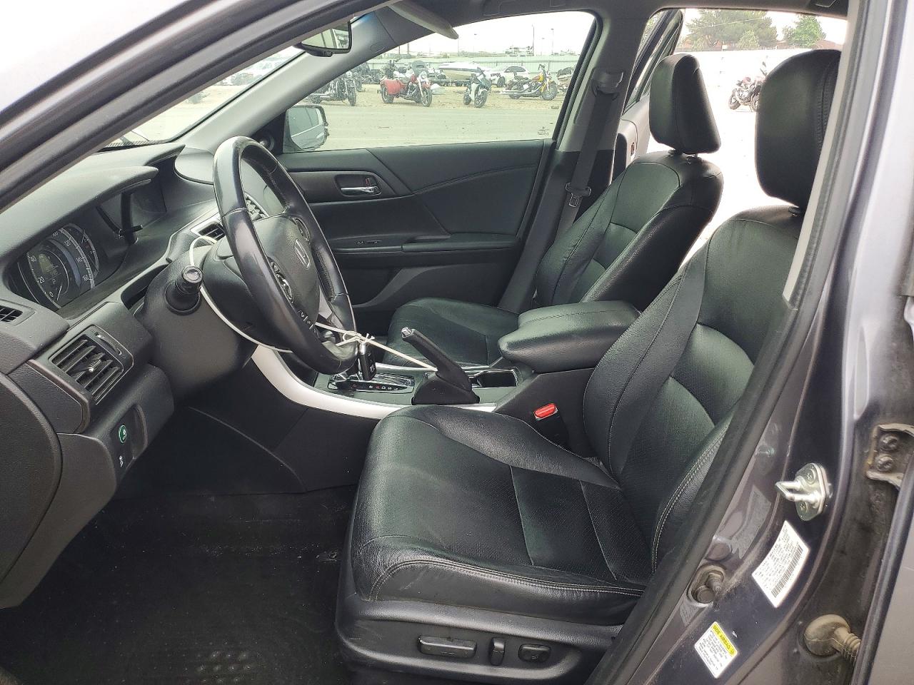 2013 Honda Accord Gray vin: 1HGCR2F81DA111427