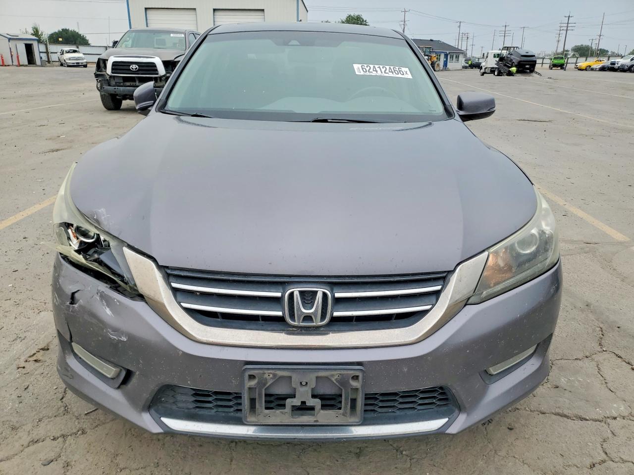 2013 Honda Accord Gray vin: 1HGCR2F81DA111427