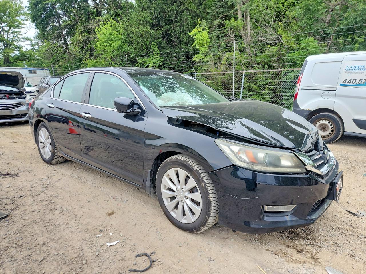 2013 Honda Accord Exl Black vin: 1HGCR2F81DA112982
