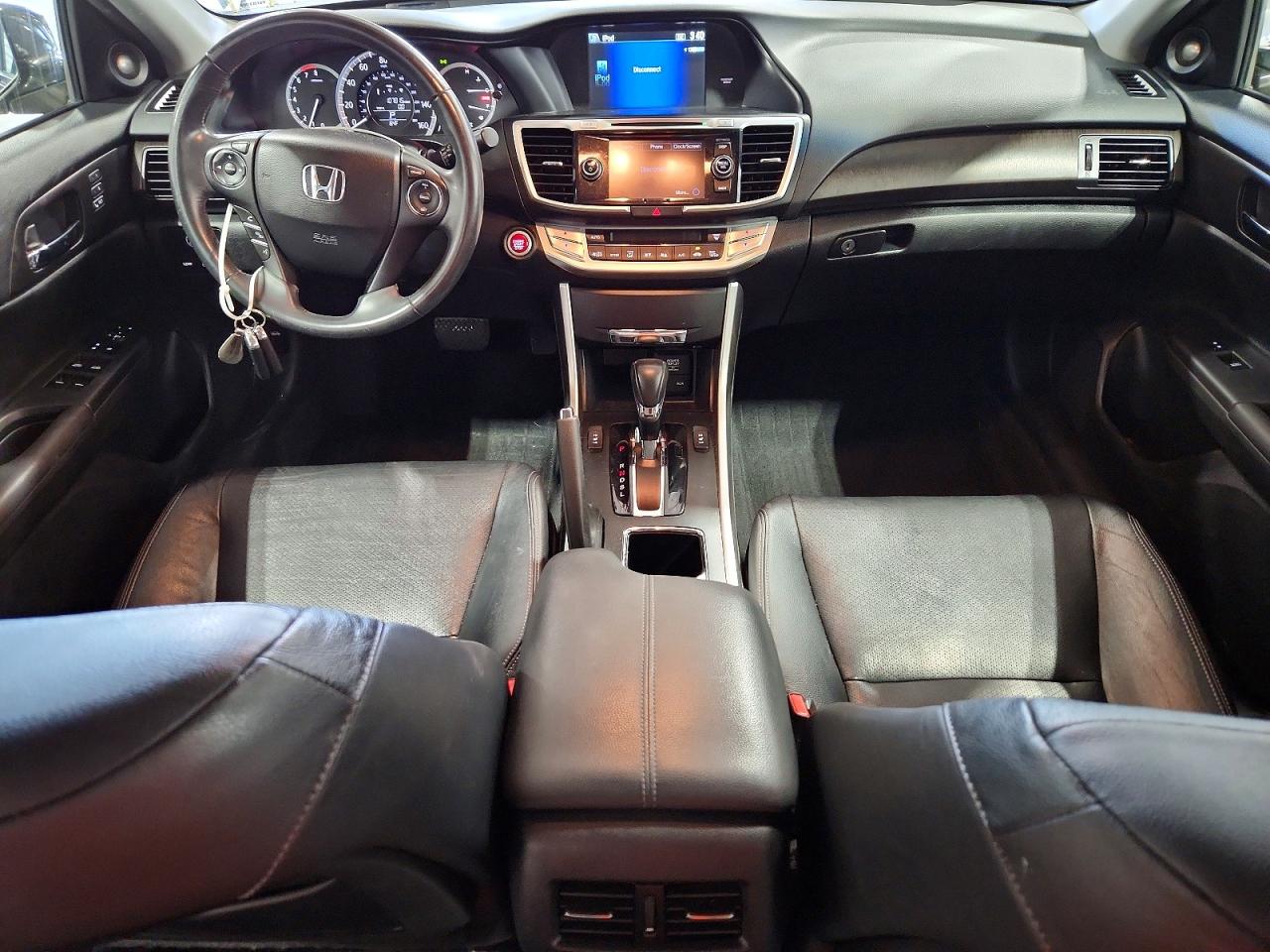 2013 Honda Accord Exl Черный vin: 1HGCR2F81DA120077