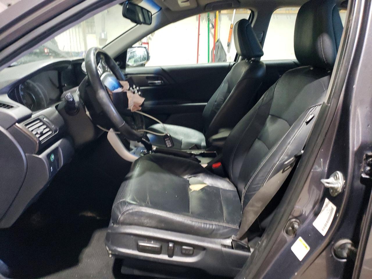 2013 Honda Accord Exl Gray vin: 1HGCR2F81DA147182