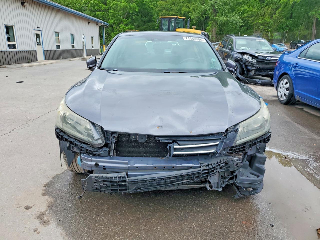 2013 Honda Accord Exl Gray vin: 1HGCR2F81DA147182