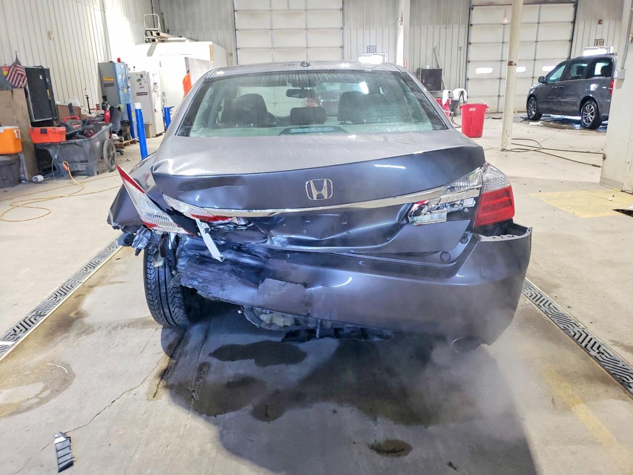 2013 Honda Accord Exl Gray vin: 1HGCR2F81DA147182