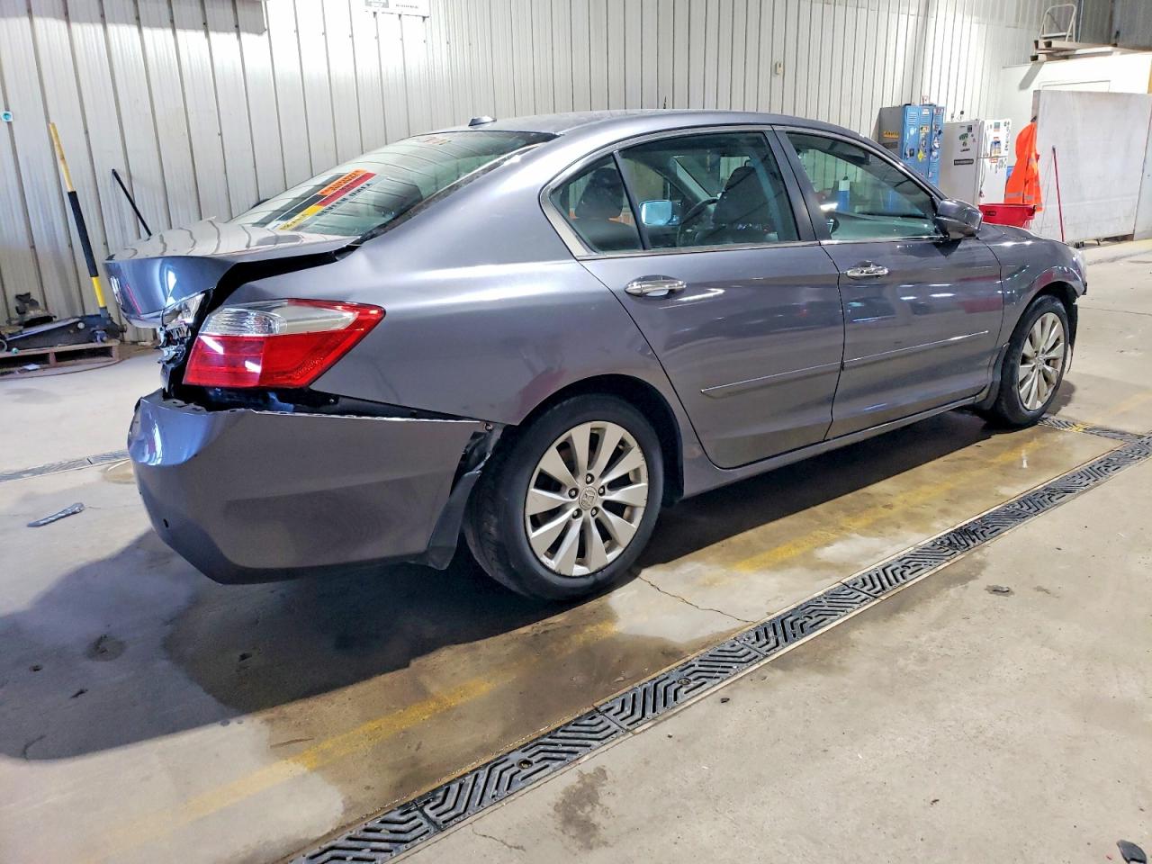2013 Honda Accord Exl Gray vin: 1HGCR2F81DA147182