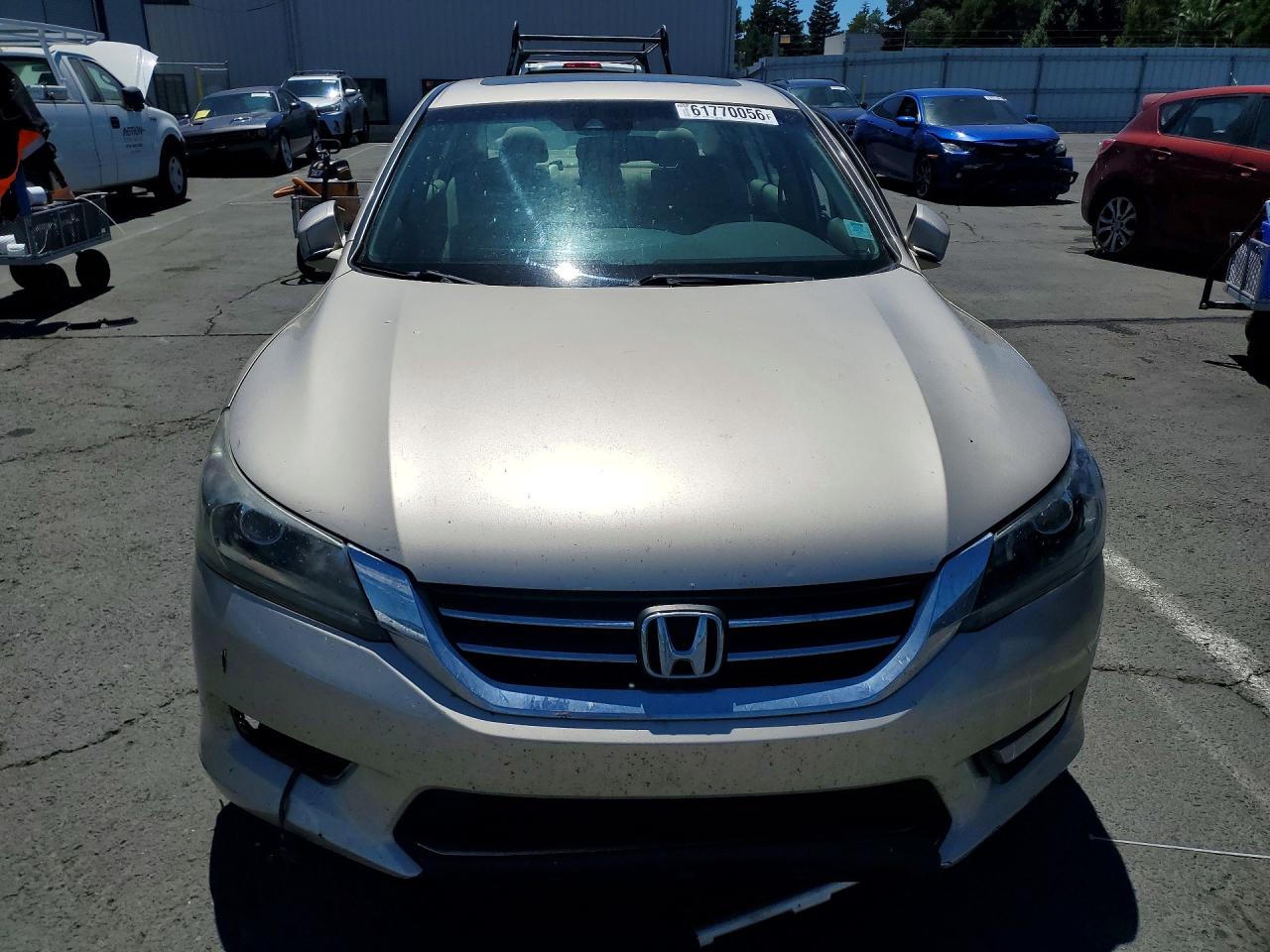 2013 Honda Accord Exl Tan vin: 1HGCR2F81DA173183