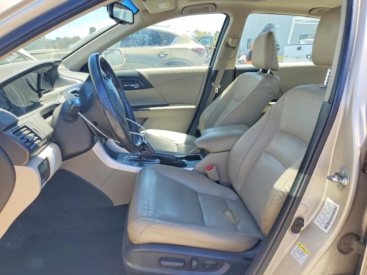 2013 Honda Accord Exl Tan vin: 1HGCR2F81DA173183