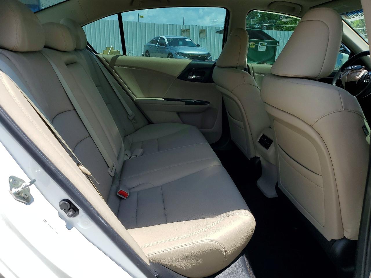 2013 Honda Accord Exl White vin: 1HGCR2F81DA195815