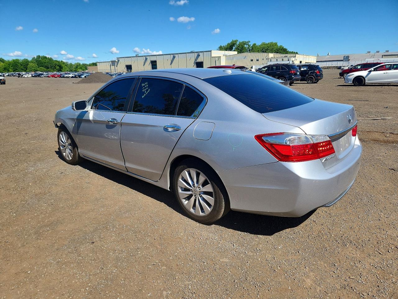 2013 Honda Accord Exl Gray vin: 1HGCR2F81DA196866