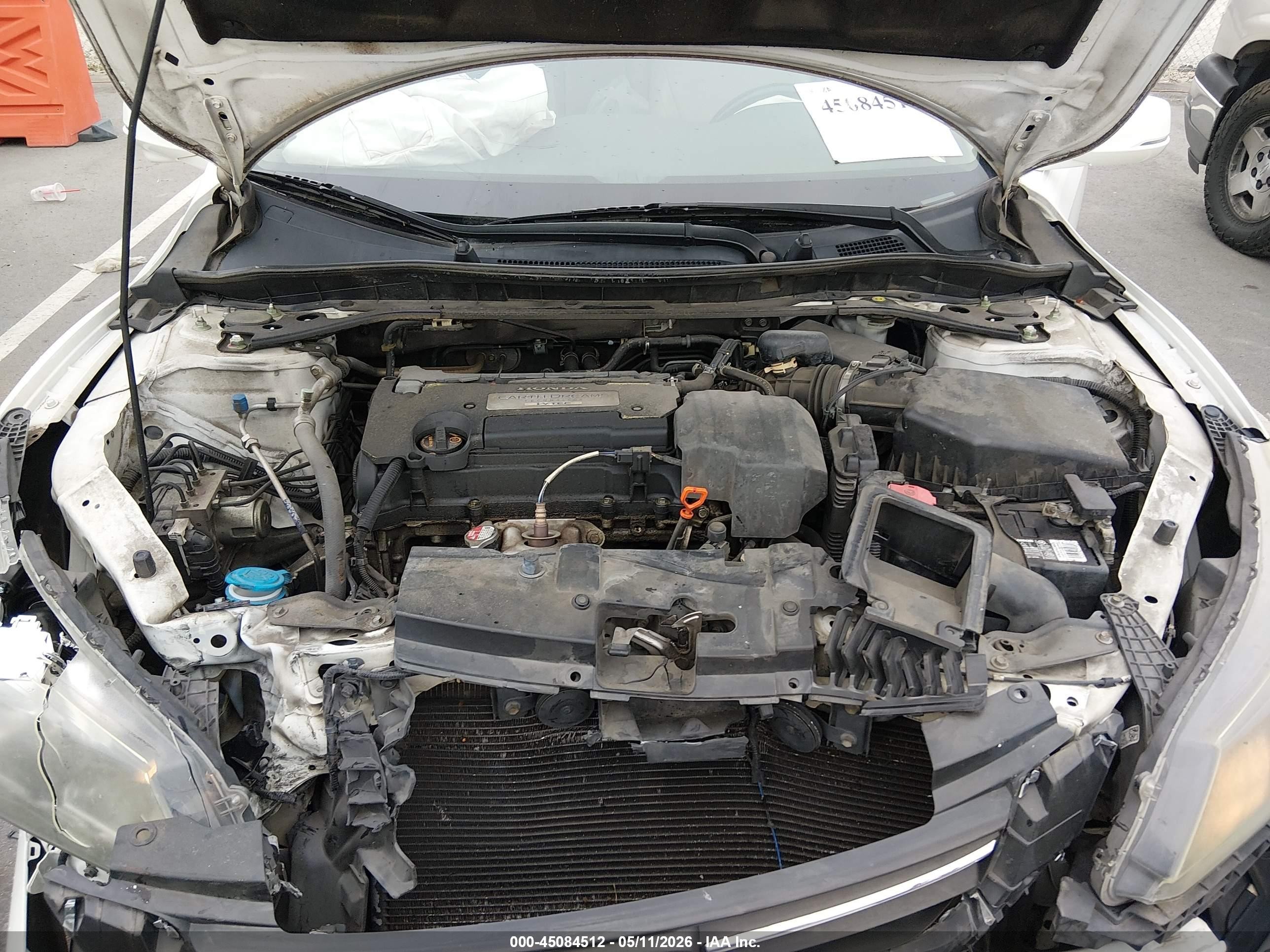 2013 Honda Accord Ex-l Белый vin: 1HGCR2F81DA213911