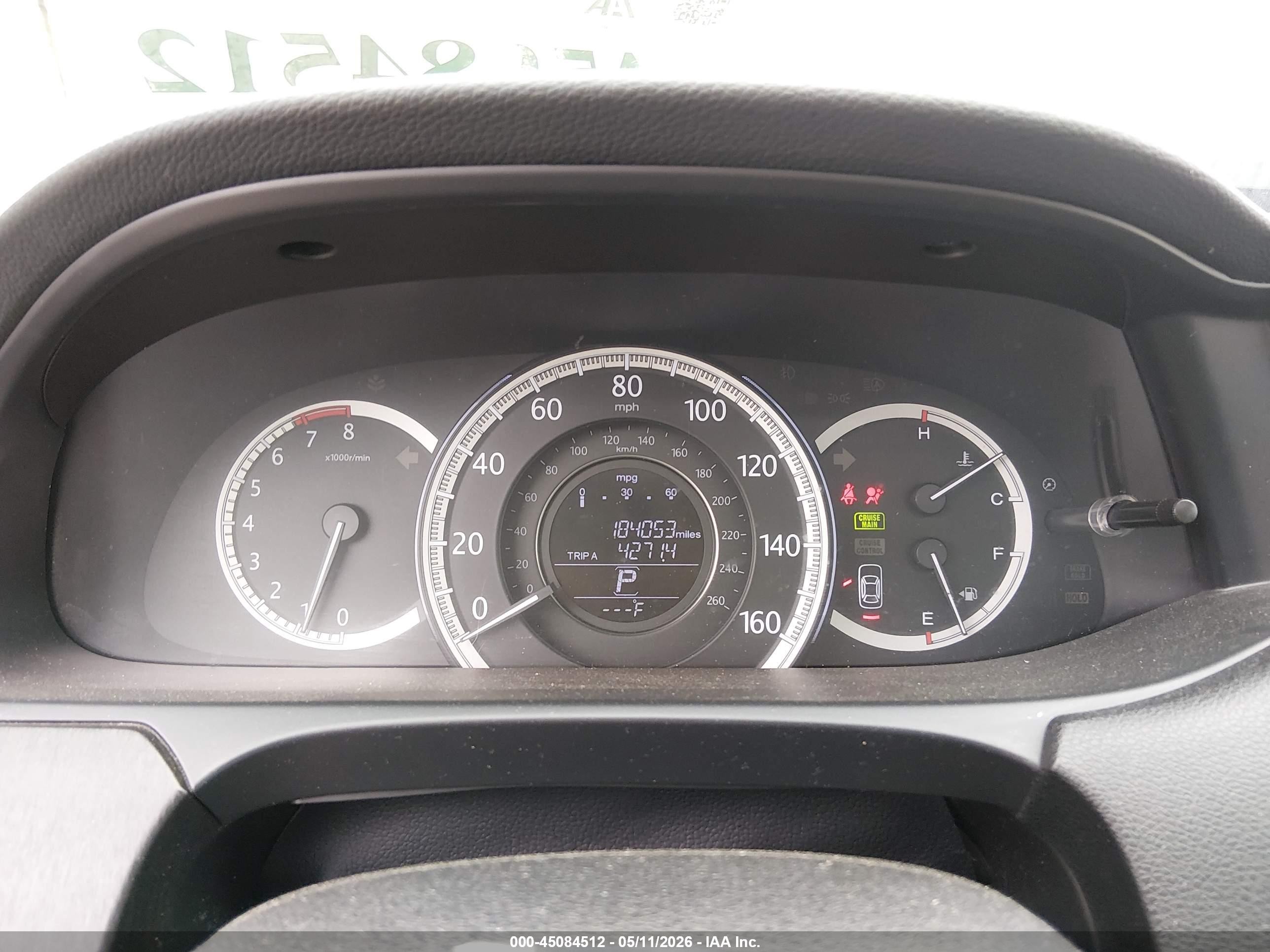 2013 Honda Accord Ex-l Белый vin: 1HGCR2F81DA213911