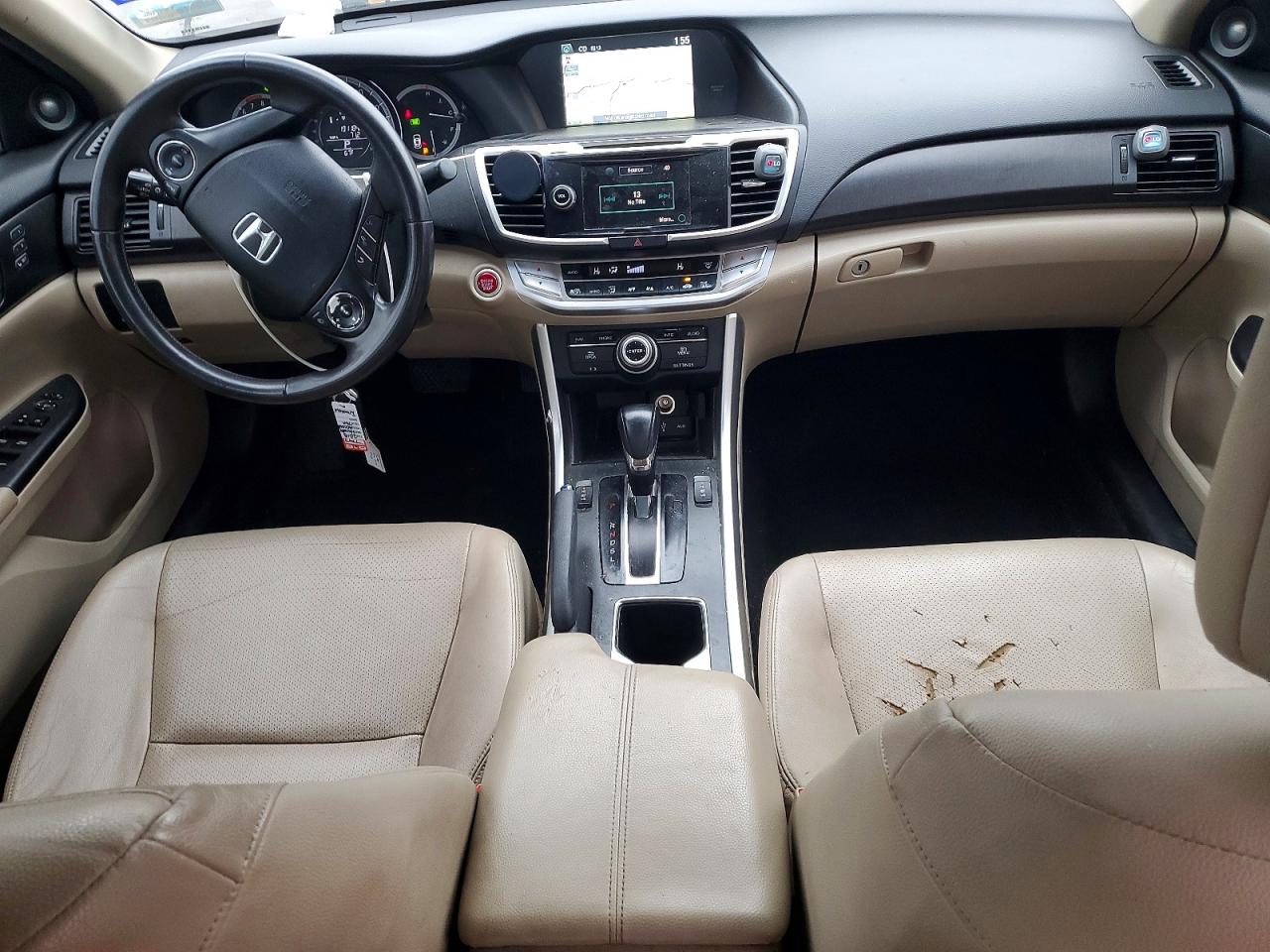 2013 Honda Accord Tan vin: 1HGCR2F81DA221829