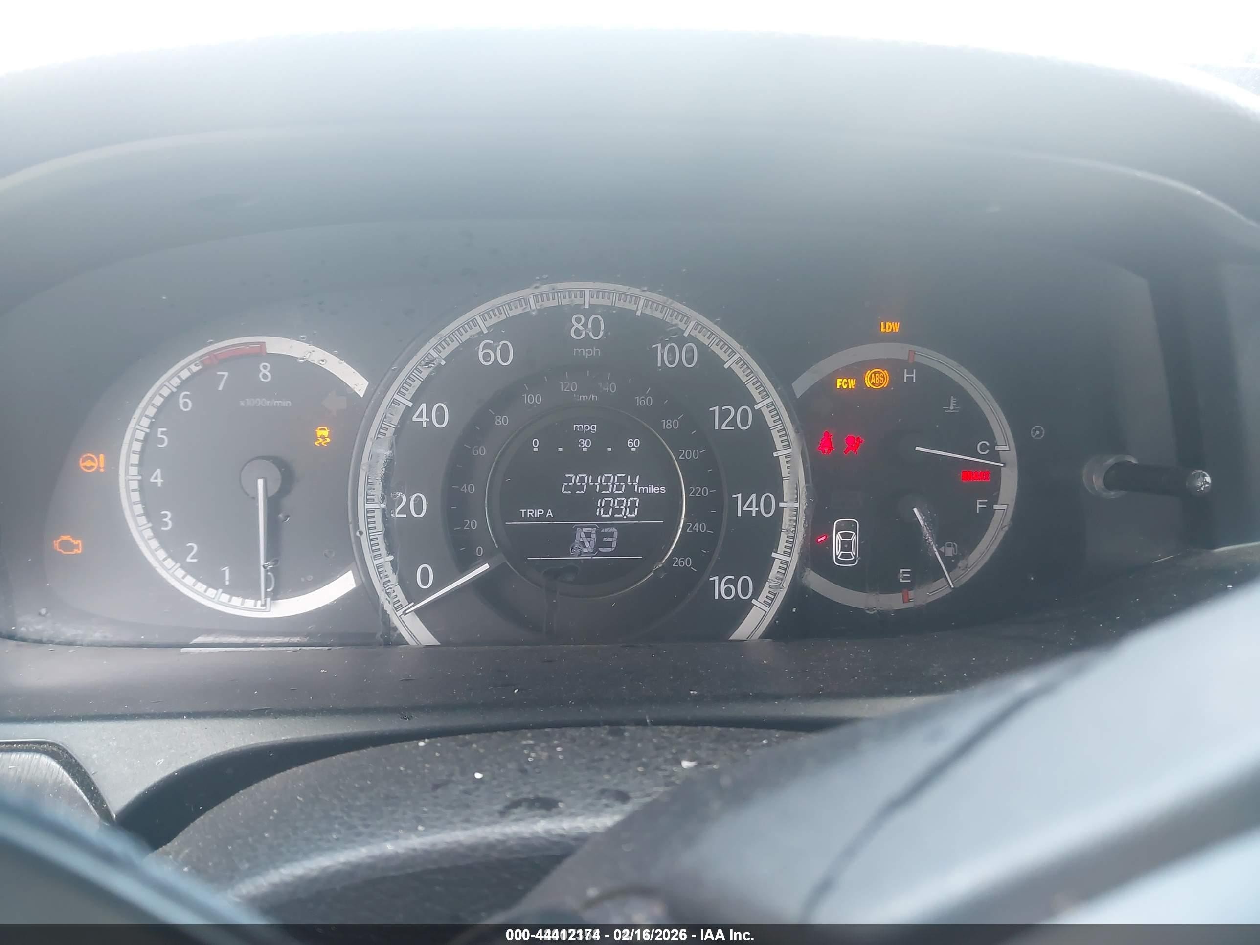 2013 Honda Accord Ex-l Gray vin: 1HGCR2F81DA222740