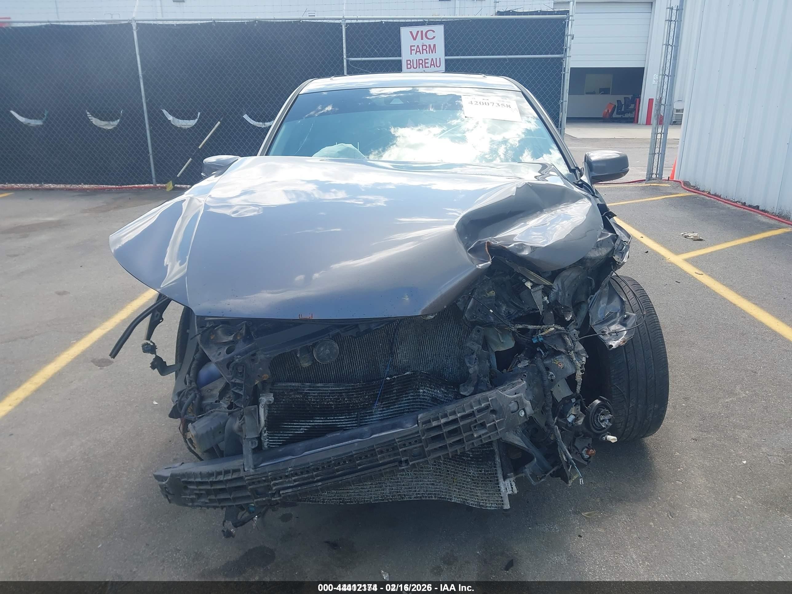 2013 Honda Accord Ex-l Gray vin: 1HGCR2F81DA222740