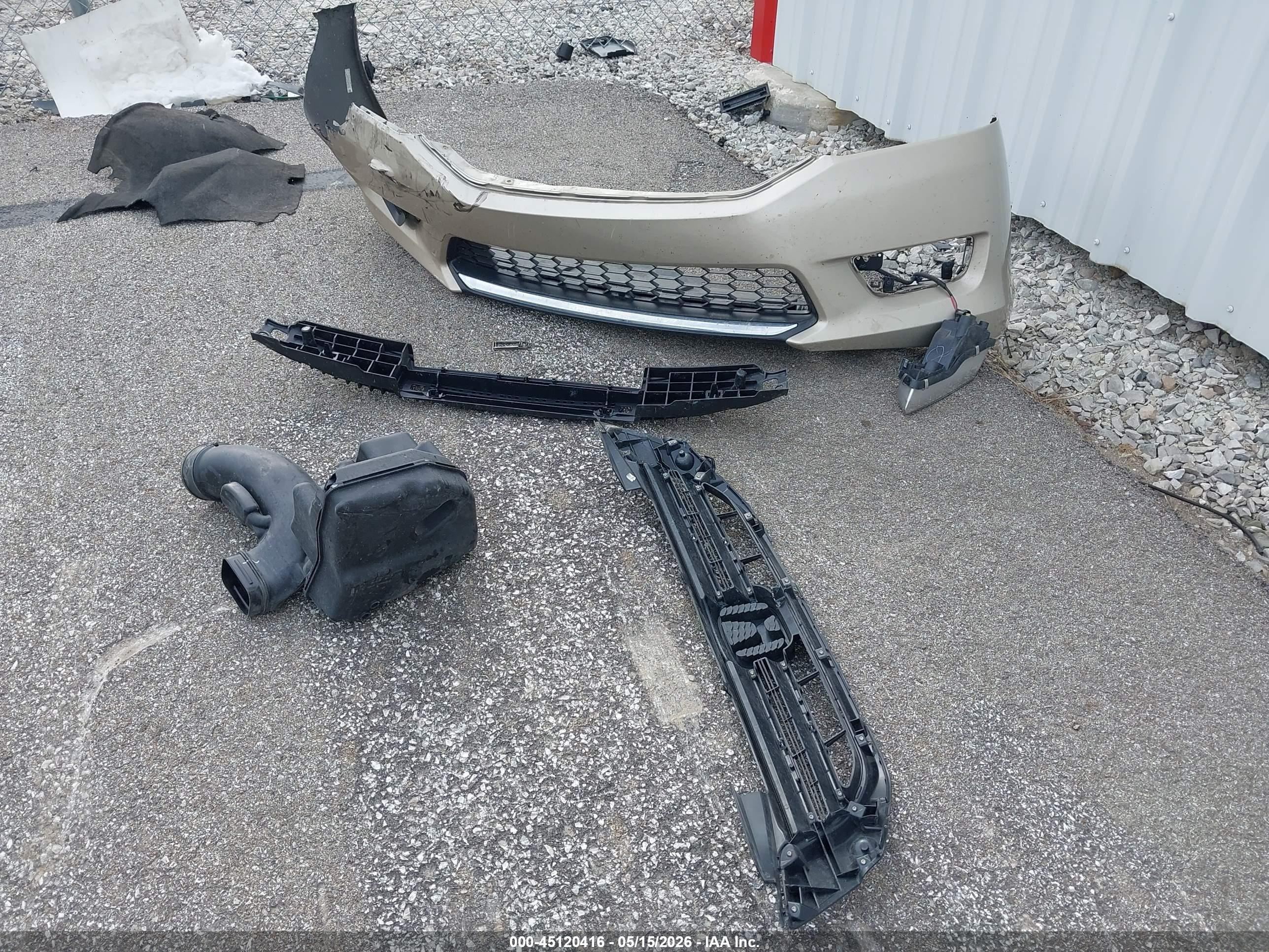 2013 Honda Accord Ex-l Желто-коричневый vin: 1HGCR2F81DA238064