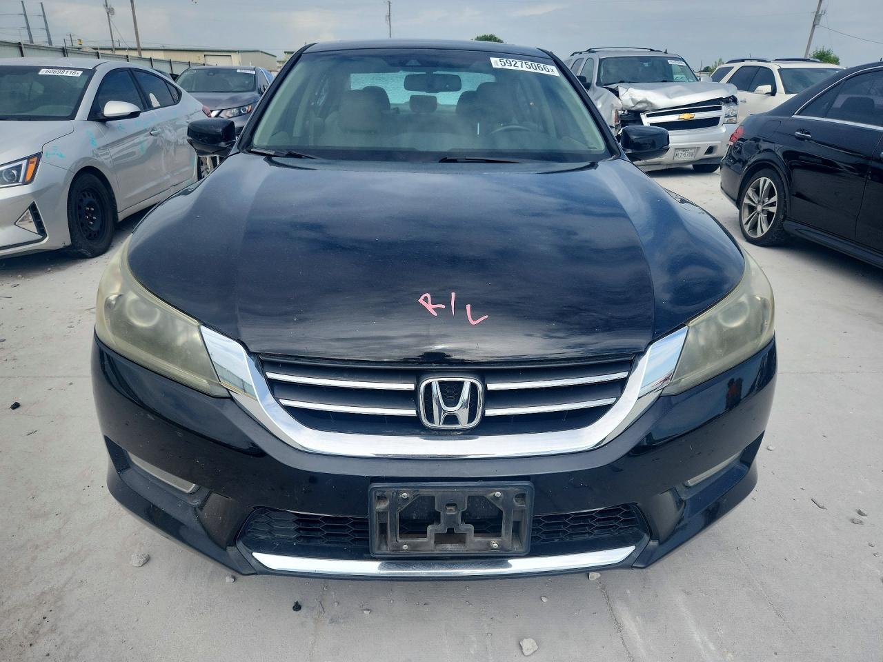 2013 Honda Accord Exl Black vin: 1HGCR2F81DA251199