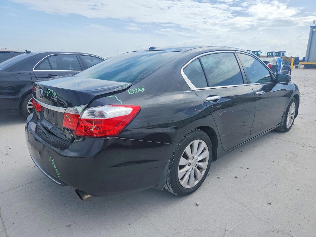 2013 Honda Accord Exl Black vin: 1HGCR2F81DA251199