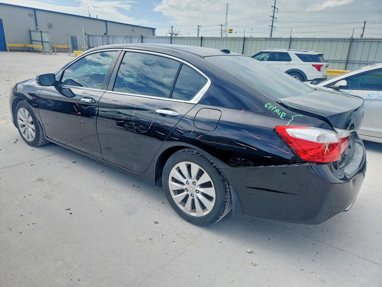 2013 Honda Accord Exl Black vin: 1HGCR2F81DA251199