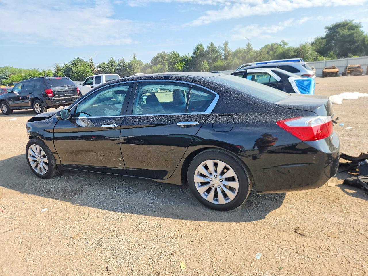 2013 Honda Accord Exl Black vin: 1HGCR2F81DA260209