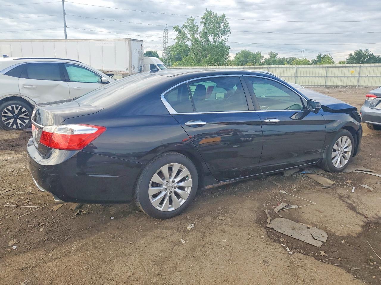 2013 Honda Accord Exl Black vin: 1HGCR2F81DA800951