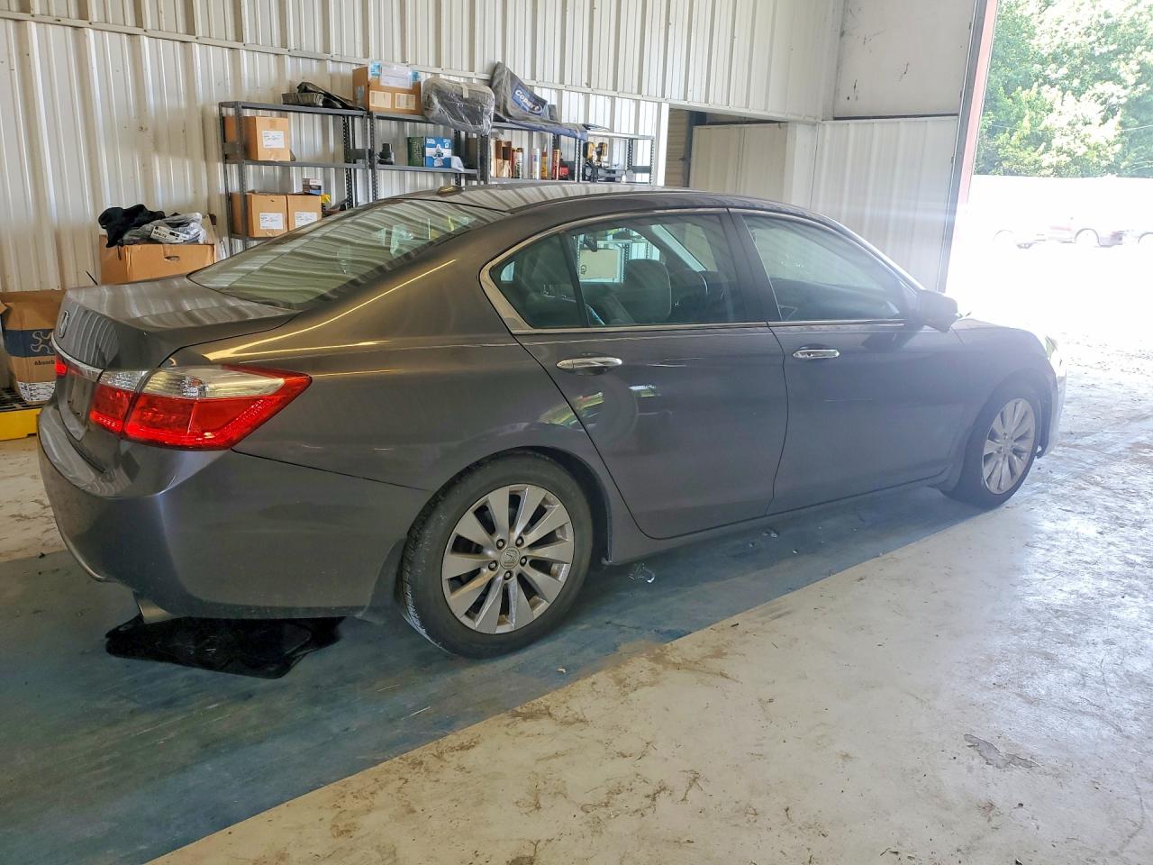 2014 Honda Accord Exl Gray vin: 1HGCR2F81EA012494