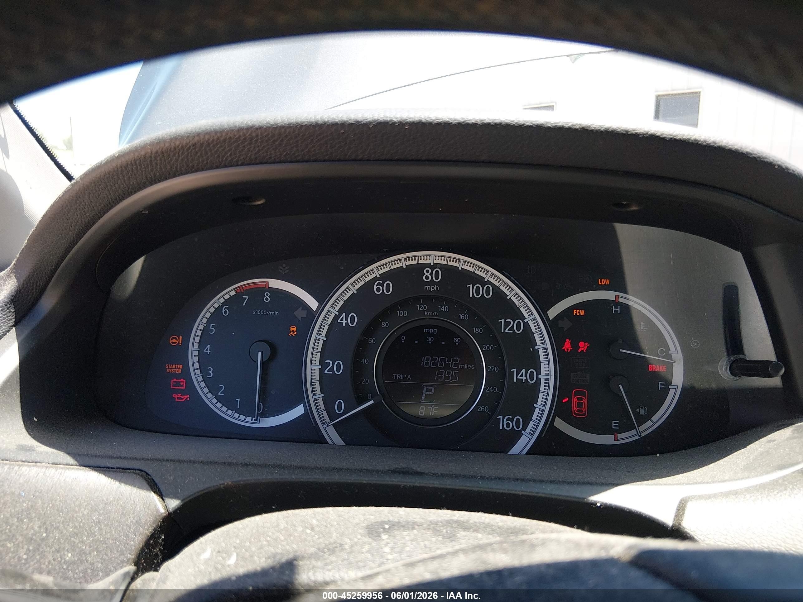 2014 Honda Accord Ex-l Gray vin: 1HGCR2F81EA019980