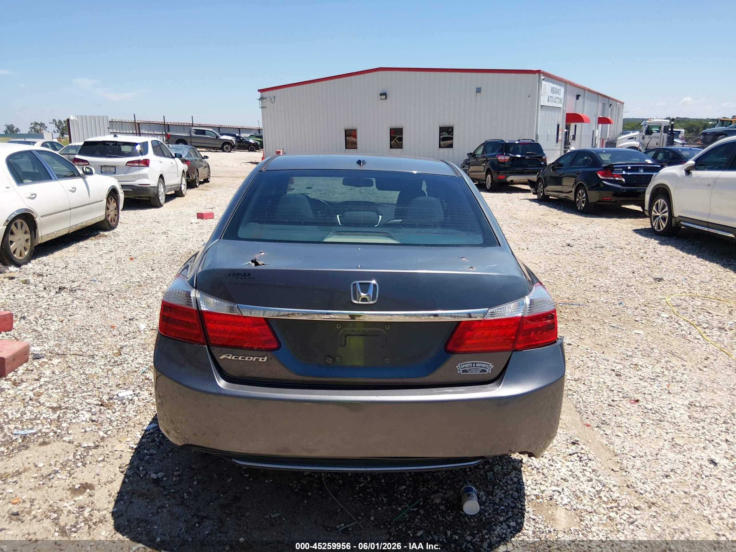 2014 Honda Accord Ex-l Gray vin: 1HGCR2F81EA019980