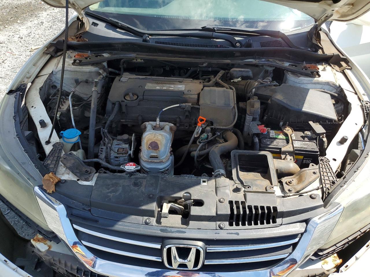 2014 Honda Accord Exl White vin: 1HGCR2F81EA044443