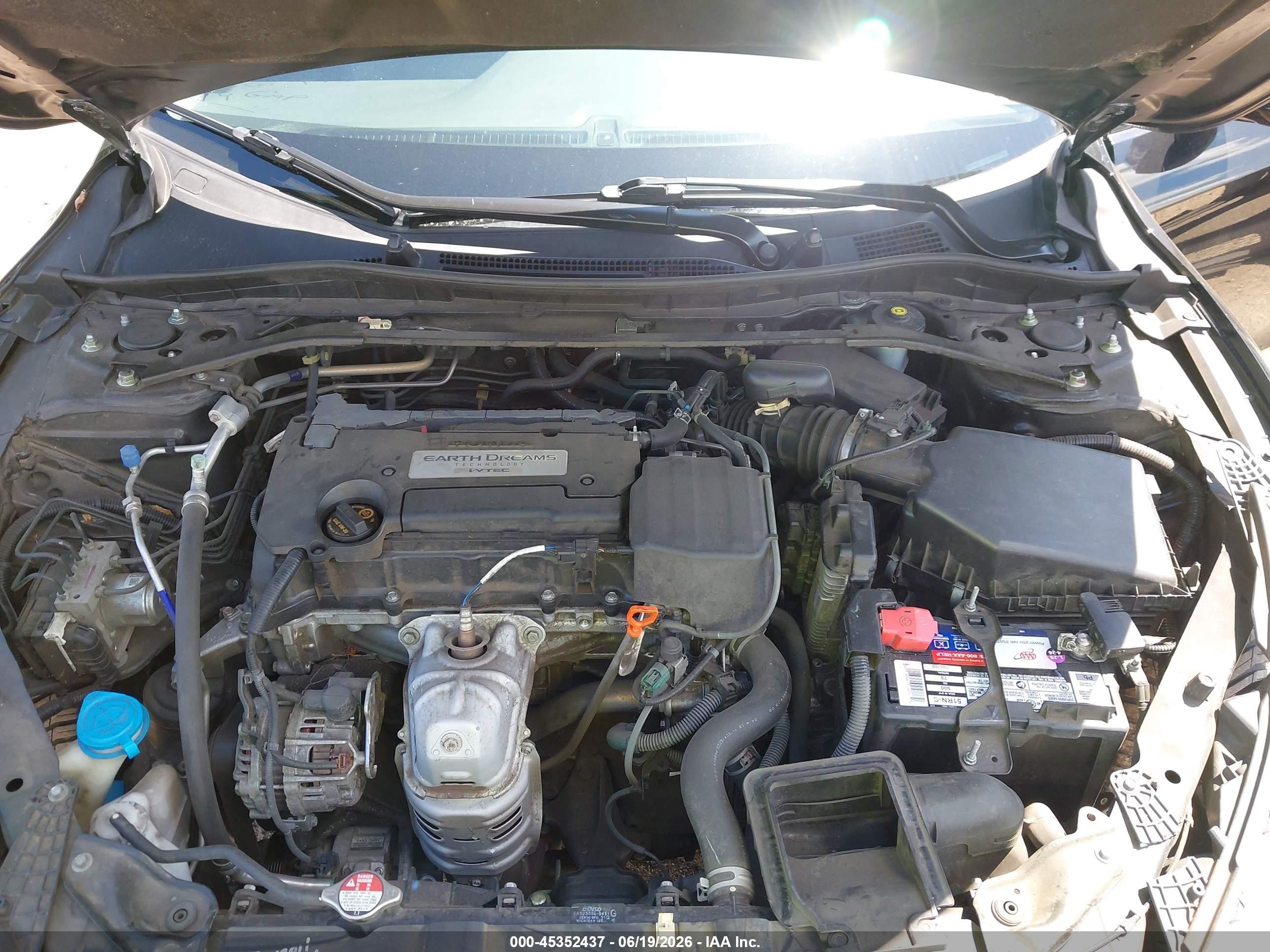 2014 Honda Accord Ex-l Black vin: 1HGCR2F81EA099474
