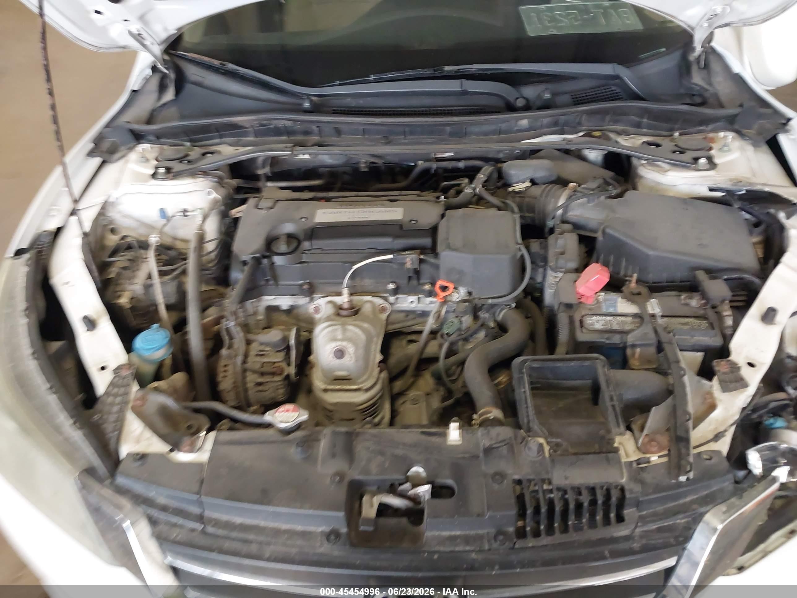 2014 Honda Accord Ex-l Белый vin: 1HGCR2F81EA102776