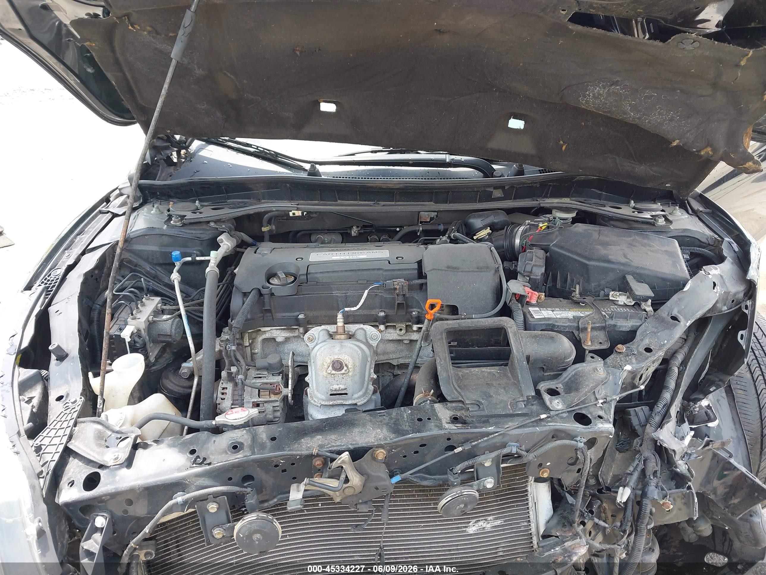 2014 Honda Accord Ex-l Black vin: 1HGCR2F81EA153159