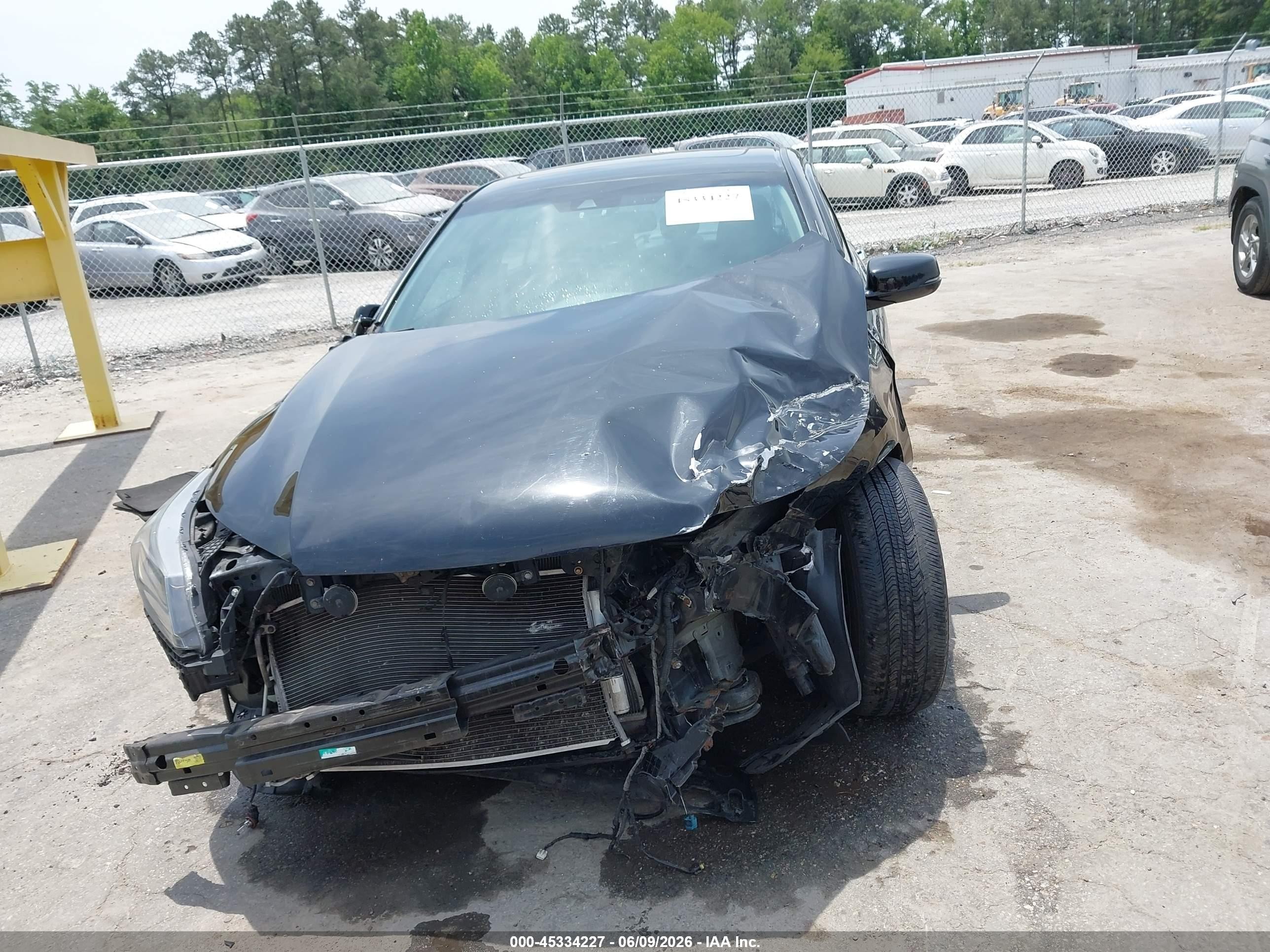 2014 Honda Accord Ex-l Black vin: 1HGCR2F81EA153159