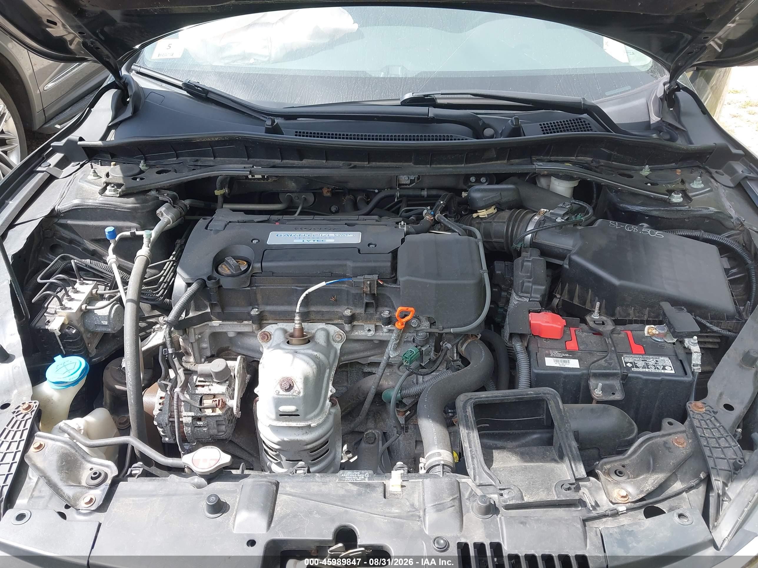 2014 Honda Accord Ex-l Black vin: 1HGCR2F81EA239071