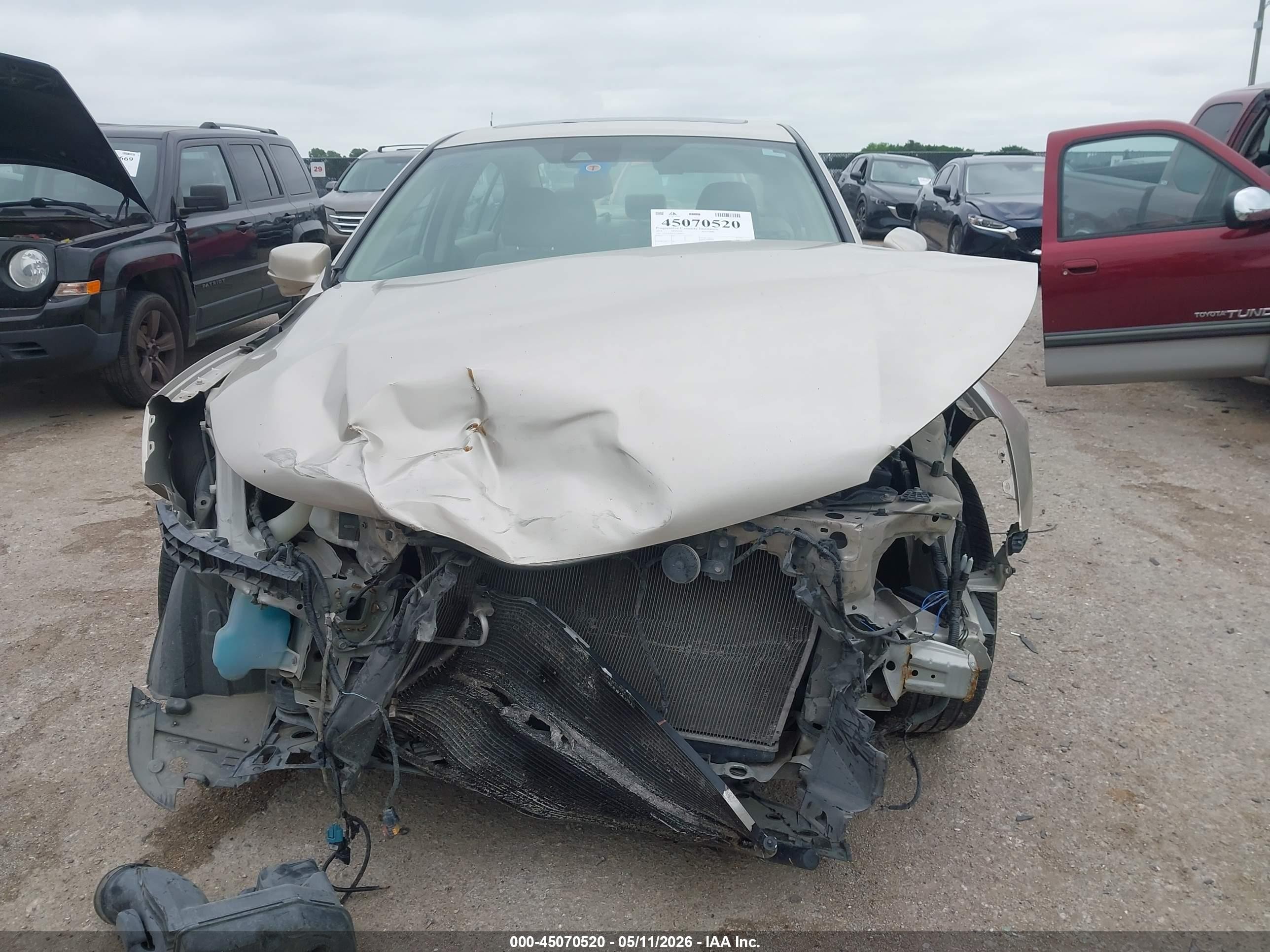 2014 Honda Accord Ex-l Beige vin: 1HGCR2F81EA280655