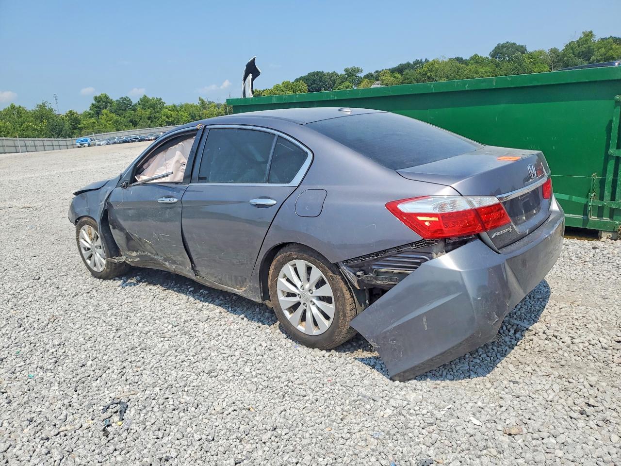 2014 Honda Accord Exl Gray vin: 1HGCR2F81EA294460